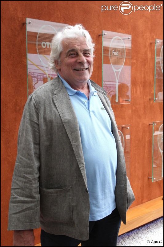 Jacques Weber lors de la neuvième journée des internationaux de tennis de Roland Garros 2011 le 30 mai 2011 