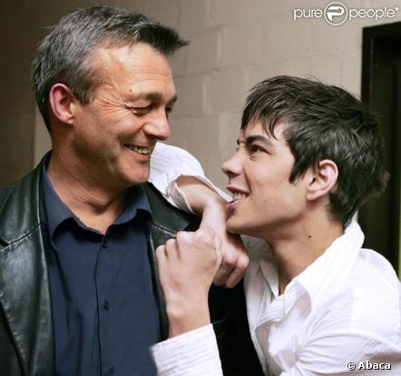 Grégory Lemarchal et son pére