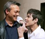 Grégory Lemarchal et son pére