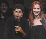 Jamel debbouze et Melissa Theuriau