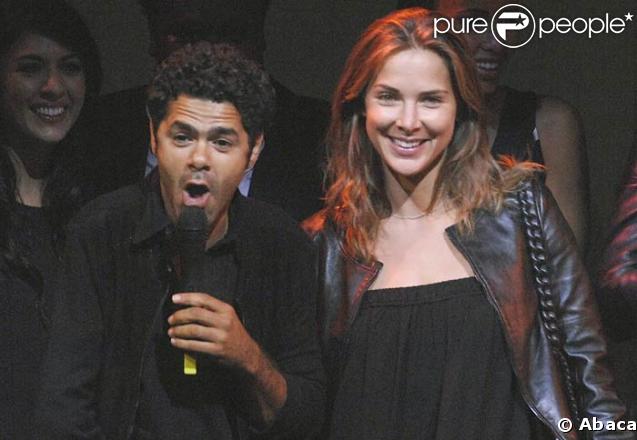 Jamel debbouze et Melissa Theuriau