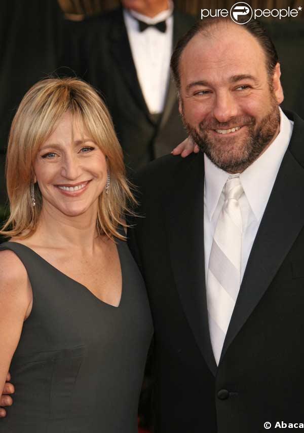 Edie Falco et James Gandolfini