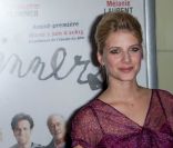 Mélanie Laurent présente Beginners, de Mike Mills, au cinéma MK2 Bibliothèque, à Paris, le 7 juin 2011.