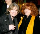 Fred Vargas avec Régine Deforges en 2007 