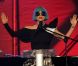 Lady Gaga se produit au Circus Maximus à Rome (Italie), à l'occasion de l'Europride, marche des fiertés homosexuelles, bi, lesbiennes et transgenres.