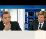 Dany Boon et Laurent Delahousse le 12 juin 2011 sur France 2 