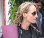 Helen Hunt se rendant à son cours de yoga à Los Angeles le 13 juin 2011.
