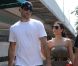 Kim Kardashian et son fiancé Kris Humphries à Miami le 13 mai 2011