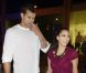 Kim Kardashian et son fiancé Kris Humphries dans les rues de Los Angeles, le 19 mai 2011