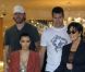 Kim Kardashian et son fiancé Kris Humphries dans les rues de Beverly Hills le 13 juin 2011