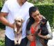 Kim Kardashian et son fiancé Kries Humphries à Los Angeles le 10 juin 2011