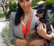 Kim Kardashian et son fiancé Kries Humphries à Los Angeles le 10 juin 2011