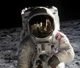 Buzz Aldrin, deuxième homme à poser le pied sur la lune en juillet 1969 