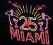 Les 25 ans de la ligne Miami/Londres de Virgin Atlantic Airways, à Miami, le 16 juin 2011.
