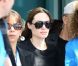 Angelina Jolie, ambassadrice de bonne volonté de l'agence des Nations Unies pour les réfugiés, arrive en Turquie pour se rendre dans le camp d'Altinözü à la frontière turco-syrienne à la rencontre de la population qui a fui le régime syrien, le 17 juin 2011 - images TF1