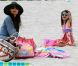 Katie Holmes et Suri Cruise profitent d'une belle après-midi sur une plage de Miami le 18 juin 2011