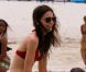 Katie Holmes et Suri Cruise profitent d'une belle après-midi sur une plage de Miami le 18 juin 2011