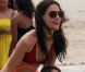 Katie Holmes et Suri Cruise profitent d'une belle après-midi sur une plage de Miami le 18 juin 2011