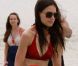 Katie Holmes et Suri Cruise profitent d'une belle après-midi sur une plage de Miami le 18 juin 2011