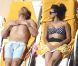 Frank Lampard et sa fiancée Christine Bleakley à Las Vegas, le 8 juin 2011