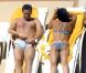 Frank Lampard et sa fiancée Christine Bleakley à Las Vegas, le 8 juin 2011