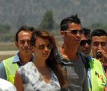 Cristiano Ronaldo et Irina Shayk le 19 juin 2011 à Bodrum (Turquie) 