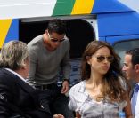 Cristiano Ronaldo et Irina Shayk le 16 juin 2011 à Bodrum en Turquie 
