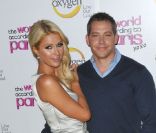Paris Hilton et son compagnon Cy Waits le 1er juin 2011 à Hollywood