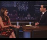 Eva Mendes sur le plateau du  Jimmy Kimmel Live (2ème partie) le 21 juin 2011  