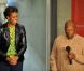 Michelle Obama et Desmond Tutu ont participé à une séance d'exercices avec des jeunes enfants du Cap au stade de la ville le 23 juin 2011