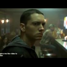 Eminem dans le clip de Space Bound