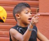 Heidi Klum entourée de ses enfants et de sa mère à New York le 28 juin 2011