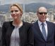 Albert de Monaco et Charlene Wittstock le 24 juin 2011. 