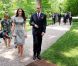 Le prince William et Catherine, duchesse de Cambridge, ont respecté la tradition en plantant un arbre, symbole d'amour, à Ottawa, au Canada, le 2 juillet 2011