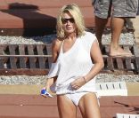 Geri Halliwell le 19 juin 2010 à Monaco<br />