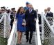 Le prince William et son épouse Catherine arrivent à Québec, le 3 juillet 2011.