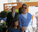 Céline Dion et son fils à Londres le 12/05/08
