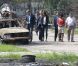  Cette carcasse de voiture témoigne de la violence des feux de forêt qui, poussés par les vents, ont ravagé Slave Lake le 15 mai 2011. William et Kate en étaient effarés... 
 Sacrifiant leur parenthèse amoureuse, le prince William et Kate Middleton se sont rendus mercredi 6 juillet 2011 à Slave Lake, un village du nord de la province de l'Alberta dévasté par un terrible incendie le 15 mai. 