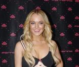 Lindsay Lohan à Paris, à la soirée Fornarina, le 12/05/08