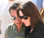Carla Bruni-Sarkozy et Nicolas Sarkozy en vacances en Egypte, en 2007