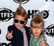 Tori Spelling, Dean McDermott, Stella et Liam lors de la première de Hoarders : Untold Story, à Los Angeles. Le 16 juillet 2011
