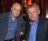 Patrick et Olivier Poivre d'Arvor en avril 2010 
