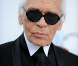 Le Kaiser Karl Lagerfeld a élaboré une collection pour les magasins new-yorkais Macy's, qui sera disponible dès la fin du mois d'août. Antibes, le 19 mai 2011. 