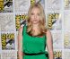 Amanda Seyfried, portant une robe Prabal Gurung, lors de la promotion du film In Time au Comic-Con à San Diego le 21 juillet 2011