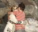 Kate Hudson, son compagnon Matthew Bellamy et son fils Ryder ont profité d'une journée ensoleillée sur la plage de Malibu le 18 juillet 2011