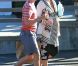 Kate Hudson, son compagnon Matthew Bellamy et son fils Ryder ont profité  d'une journée ensoleillée sur la plage de Malibu le 18 juillet 2011