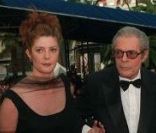 Chiara Mastroianni et son père Marcello Mastroianni en 1996 au festival de Cannes<br />