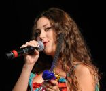 Eliza Doolittle se produit sur la scène du Camp Bestival 2011, dimanche 31 juillet 2011.
