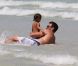 Tendre moment de complicité entre Marko JAric et sa fille Valentina lors de vacances à Miami le 31 juillet 2011