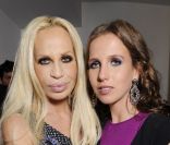 Allegra et Donatella Versace en 2010.